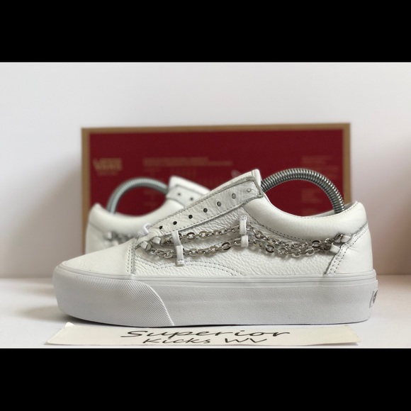 vans chain old skool platform